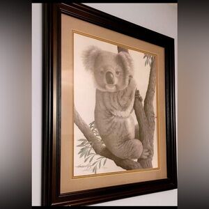 Harold Rigsby Limited Edition Fine Art Print of Koala Bear.